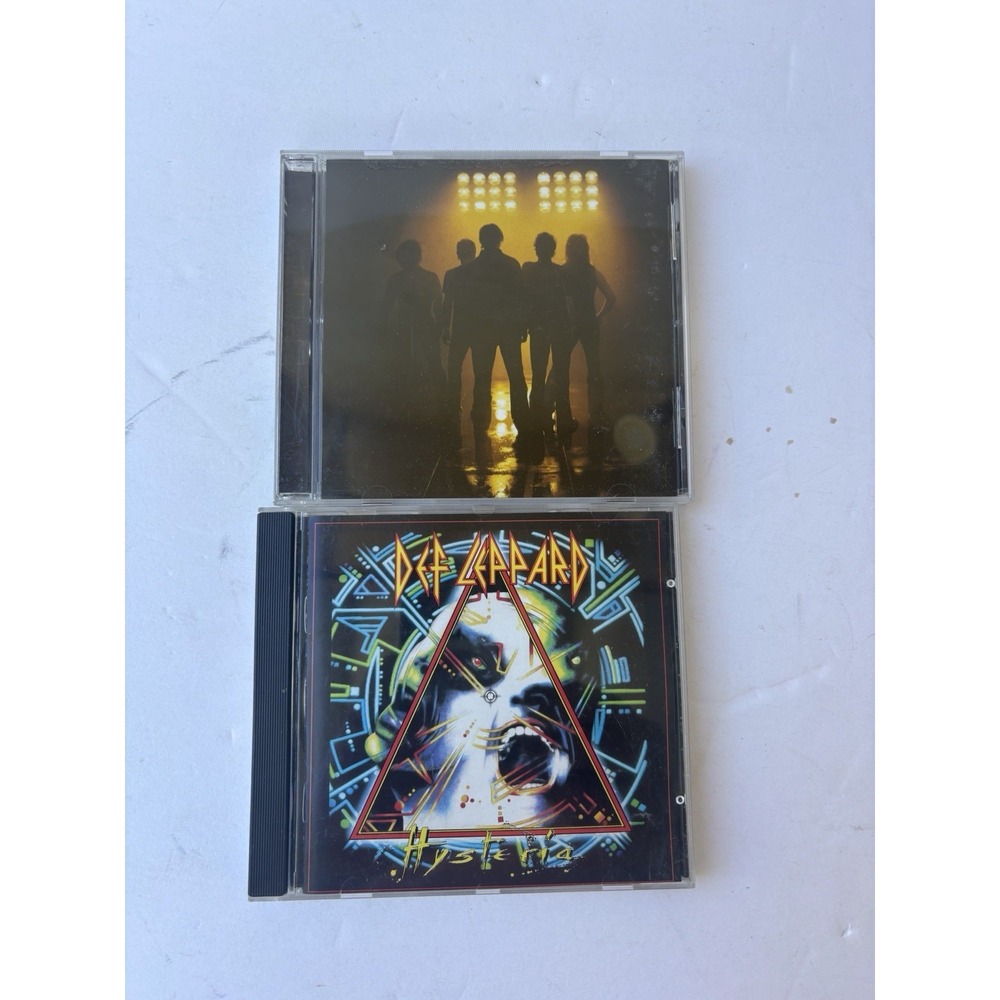 Def Leppard 2 Lot Cd - Hysteria + Yeah